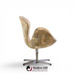 arne jacobsen for fritz hansen mid century swan chairs - set of 4