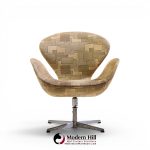 arne jacobsen for fritz hansen mid century swan chairs - set of 4