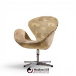 arne jacobsen for fritz hansen mid century swan chairs - set of 4