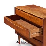 arne vodder for sibast mid century danish teak 4 drawer dresser