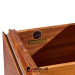 arne vodder for sibast mid century danish teak 4 drawer dresser