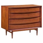 arne vodder for sibast mid century danish teak 4 drawer dresser