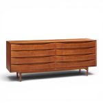 arne vodder for sibast triennale mid century danish teak 8 drawer dresser