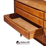 arne vodder for sibast triennale mid century danish teak 8 drawer dresser