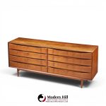 arne vodder for sibast triennale mid century danish teak 8 drawer dresser
