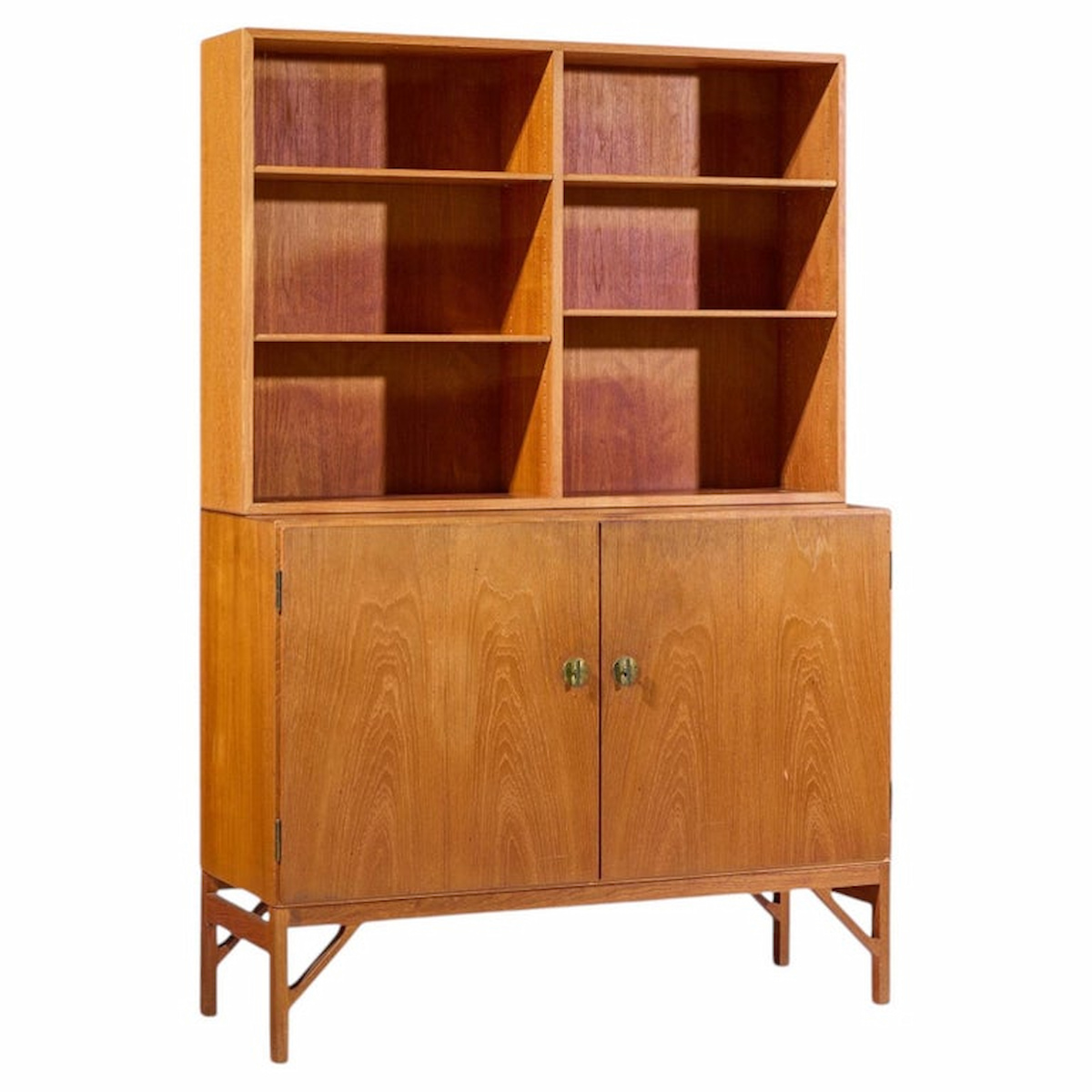 Børge Mogensen Model A232 Mid Century Danish Oak China Cabinet