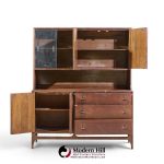 broyhill brasilia mid century offset buffet and hutch