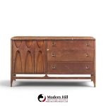 broyhill brasilia mid century offset buffet and hutch