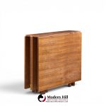 bruno mathsson style maria mid century danish teak expanding dining table