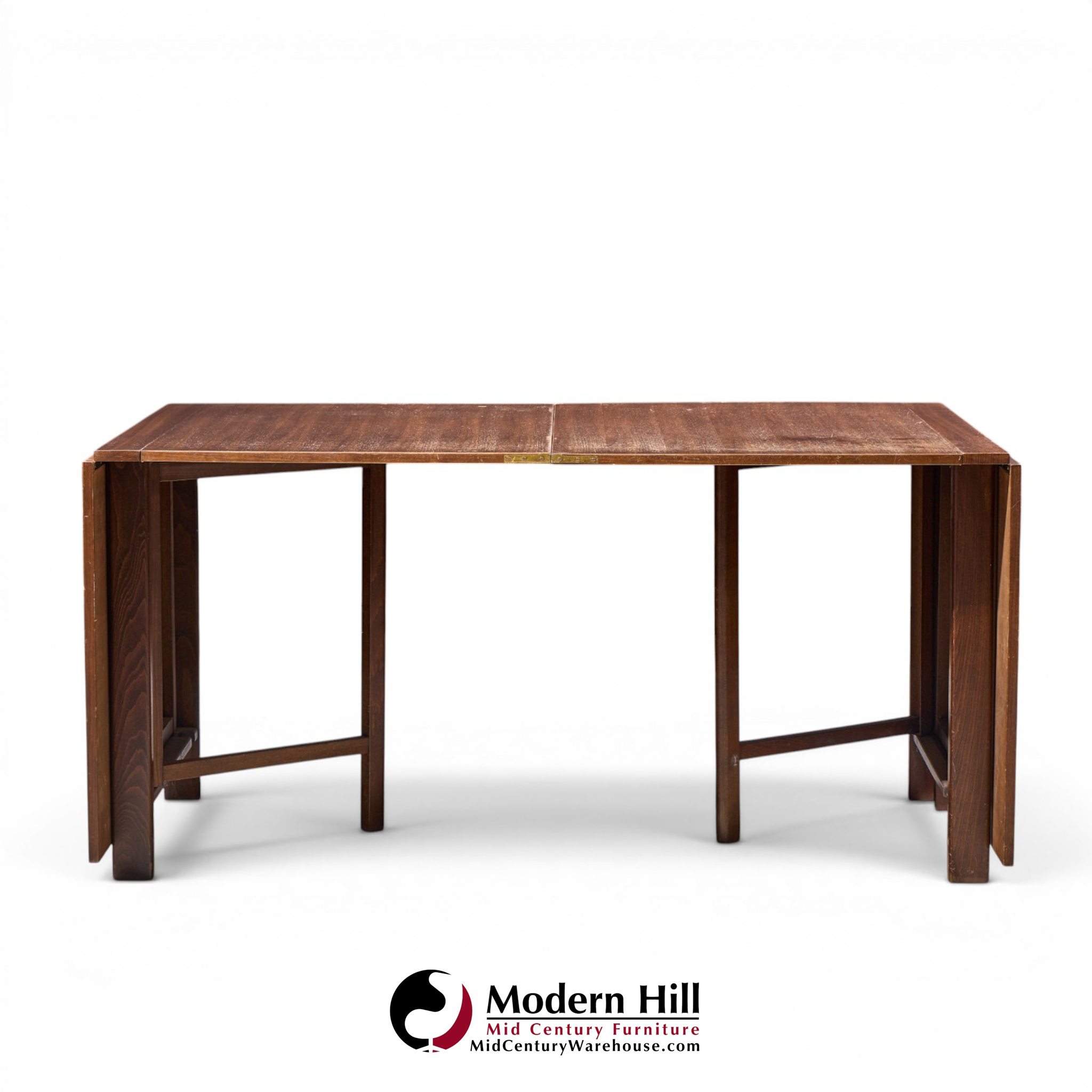 bruno mathsson style maria mid century danish teak expanding dining table