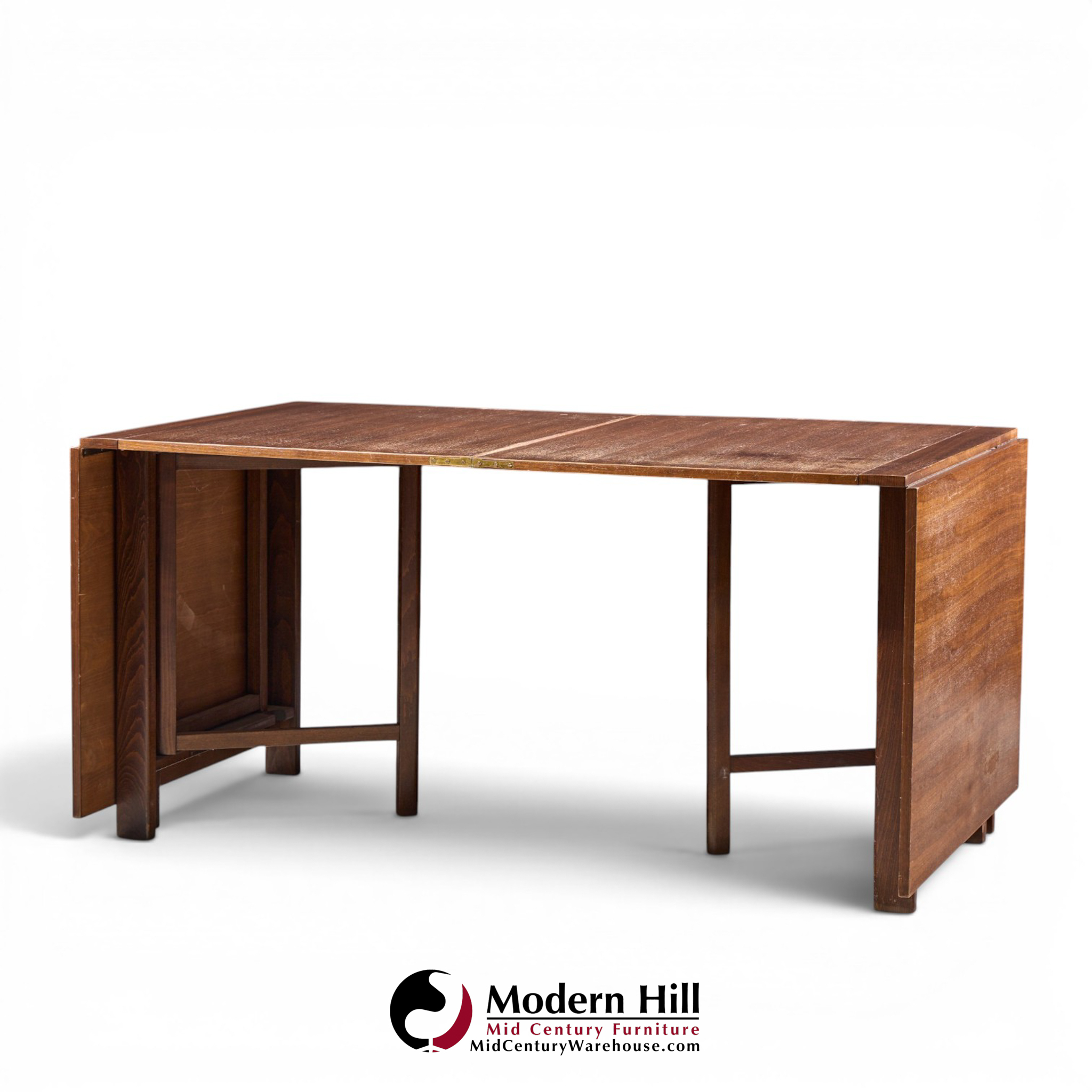 bruno mathsson style maria mid century danish teak expanding dining table