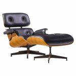 charles & ray eames for herman miller eames mid century walnut lounge chair and ottoman
