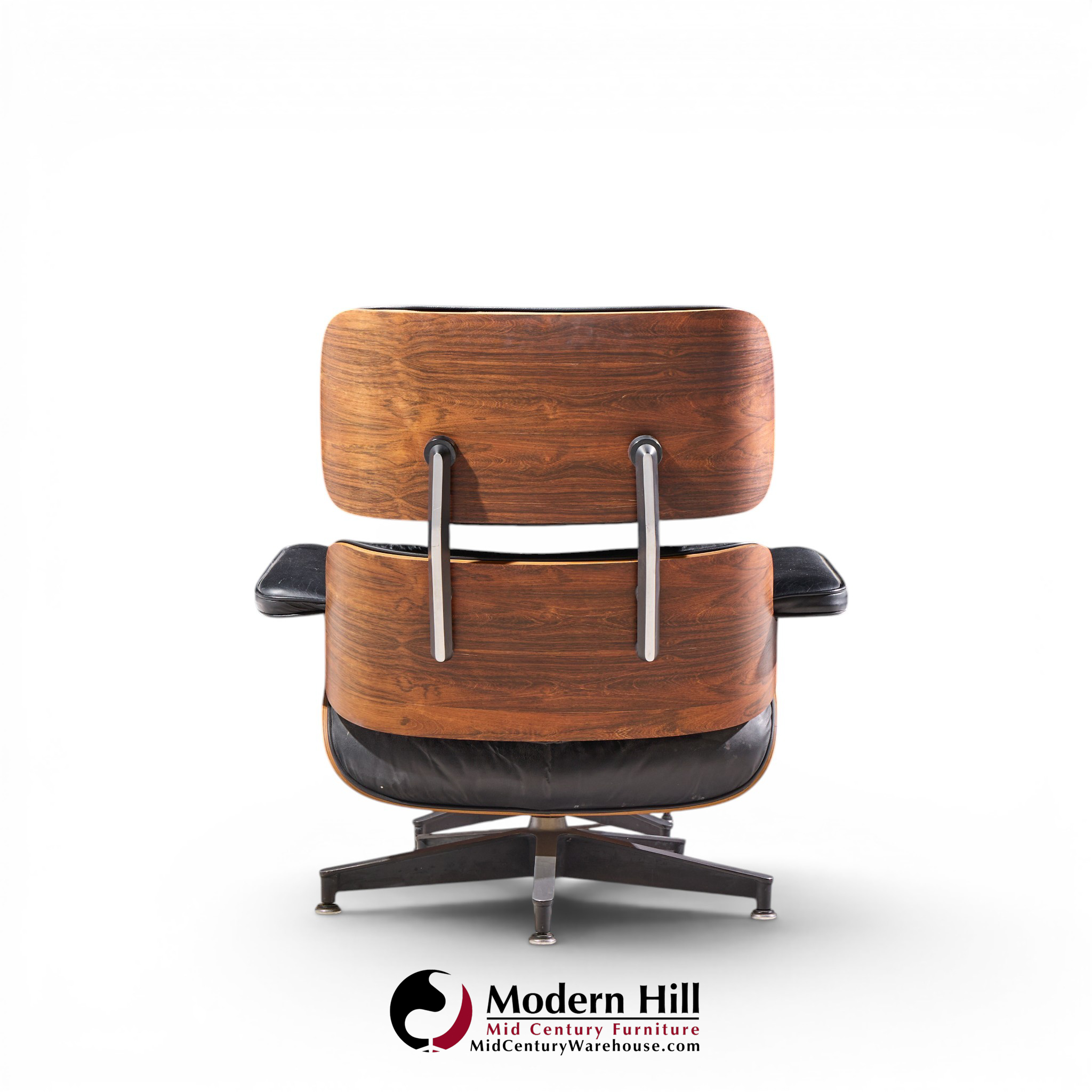 charles and ray eames for herman miller mid century rosewood eames lounge chair and ottoman