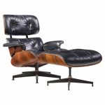 charles and ray eames for herman miller mid century rosewood eames lounge chair and ottoman