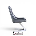chromcraft star trek mid century chairs - set of 10