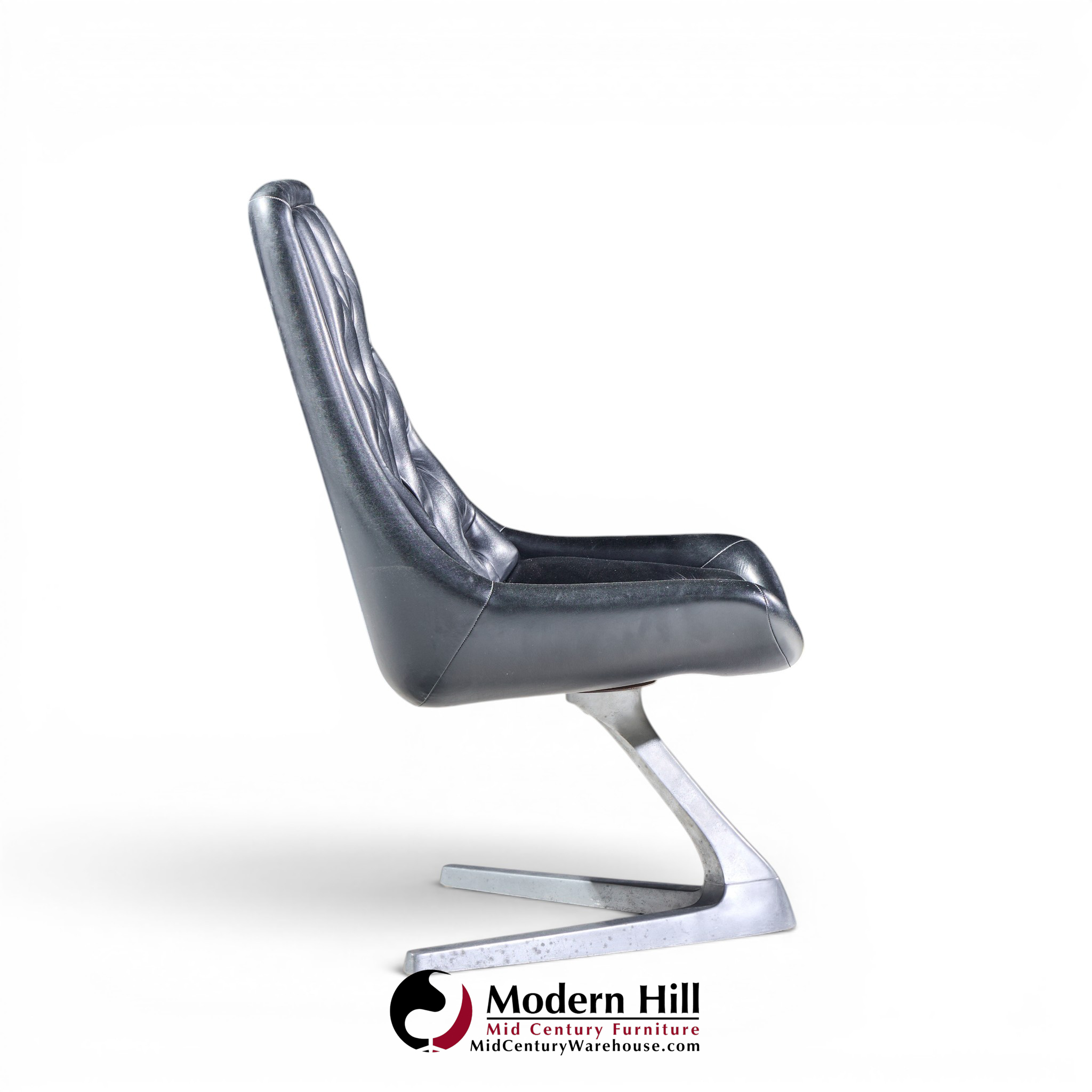 chromcraft star trek mid century chairs - set of 10