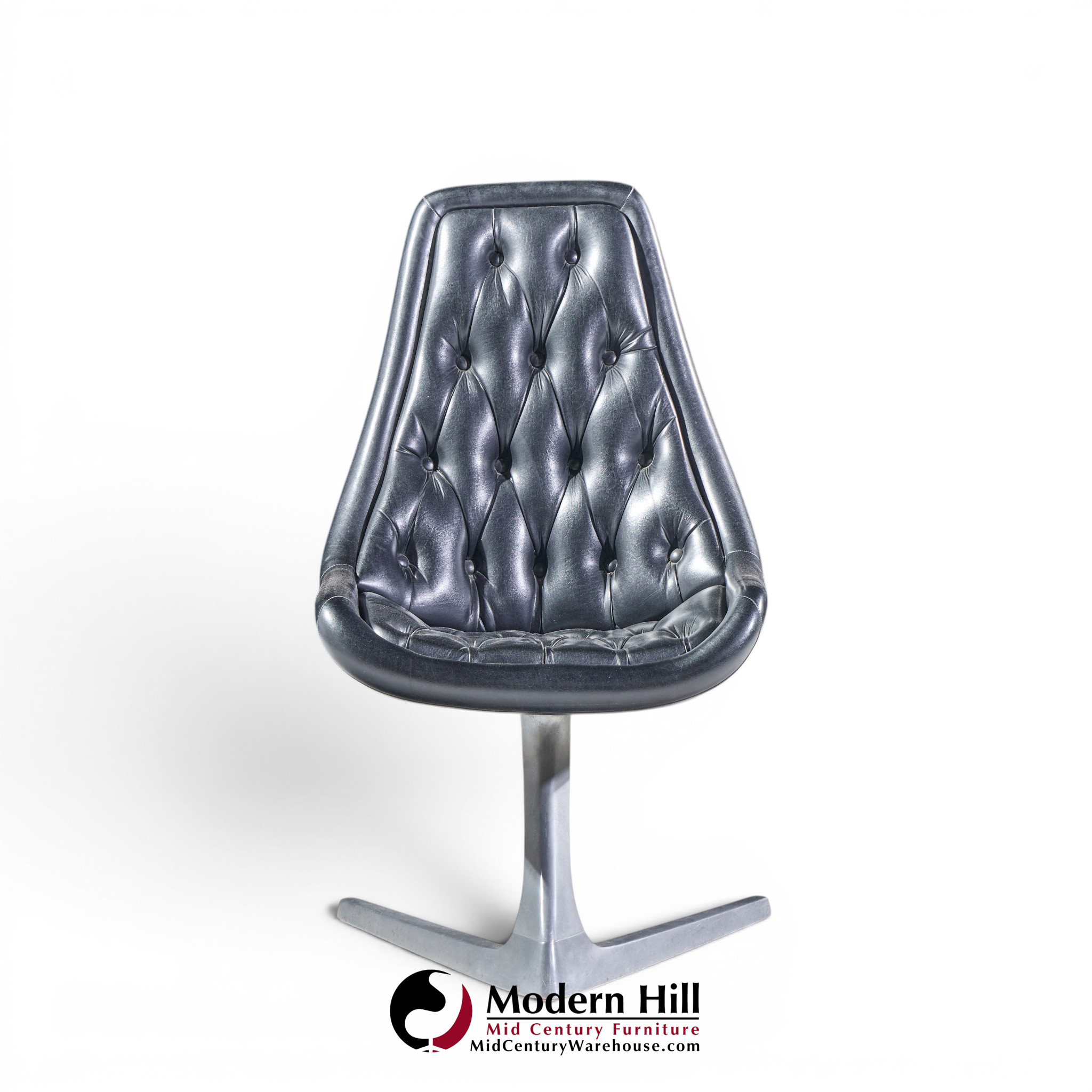 chromcraft star trek mid century chairs - set of 10