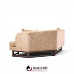 edward wormley for dunbar mid century janus sofas - pair