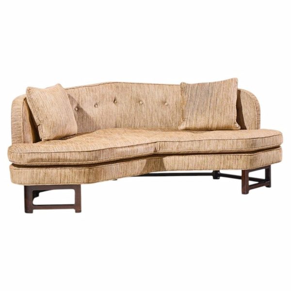 edward wormley for dunbar mid century janus sofa