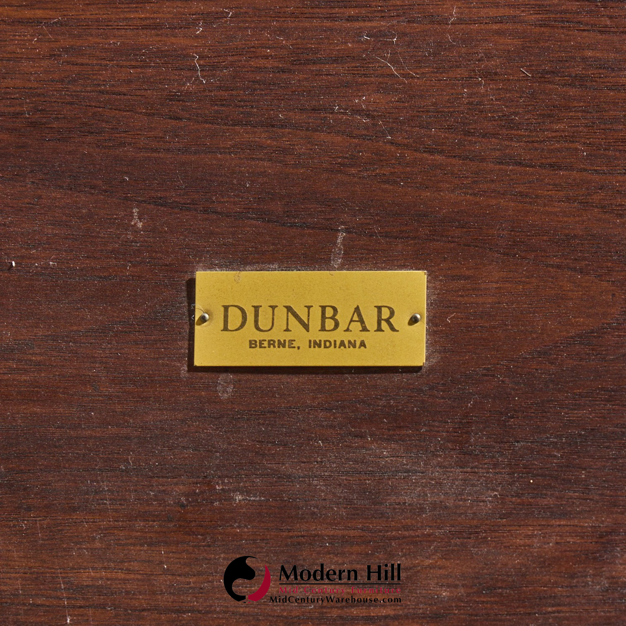 edward wormley for dunbar mid century rosewood coffee table