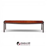 edward wormley for dunbar mid century rosewood coffee table