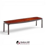edward wormley for dunbar mid century rosewood coffee table