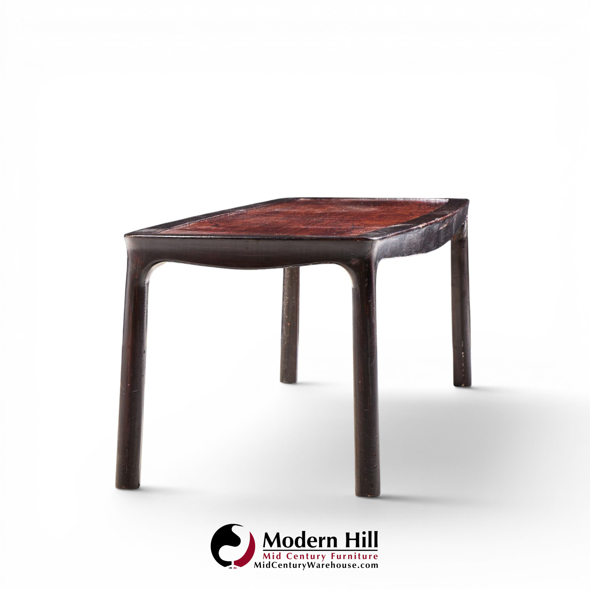 edward wormley for dunbar mid century rosewood coffee table