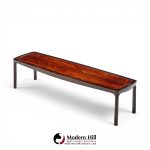edward wormley for dunbar mid century rosewood coffee table