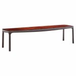 edward wormley for dunbar mid century rosewood coffee table