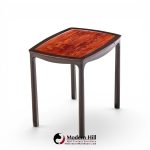edward wormley for dunbar mid century rosewood side end tables - pair