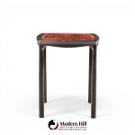 edward wormley for dunbar mid century rosewood side end tables - pair