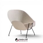 eero saarinen for knoll mid century womb chairs - pair