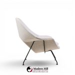 eero saarinen for knoll mid century womb chairs - pair