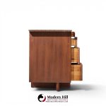 frank lloyd wright taliesin mid century mahogany desk