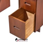 frank lloyd wright taliesin mid century mahogany desk