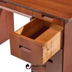 frank lloyd wright taliesin mid century mahogany desk