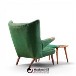 hans wegner for ap stolen ap19 mid century papa bear chair and ottoman