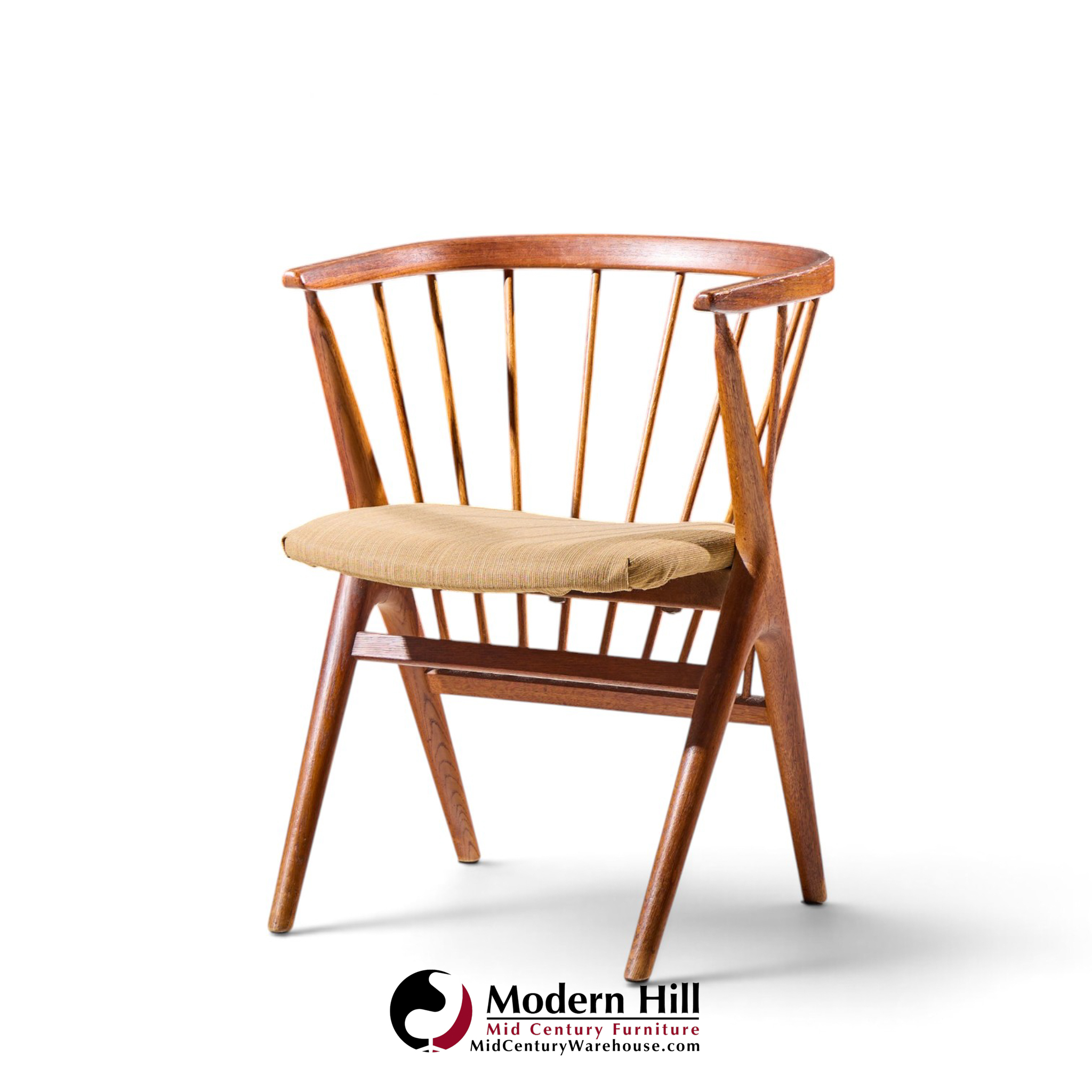 helge sibast no. 8 mid century swedish teak chairs - set of 6
