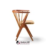 helge sibast no. 8 mid century swedish teak chairs - set of 6
