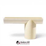 j. wade beam for brueton mid century "tee" console table