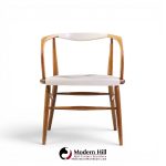 jack cartwright for boling chair company mid century walnut dining chairs - set of 6