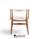jack cartwright for boling chair company mid century walnut dining chairs - set of 6