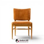 john keal for brown saltman mid century bleached mahogany dining chairs - set of 6