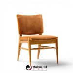 john keal for brown saltman mid century bleached mahogany dining chairs - set of 6