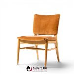 john keal for brown saltman mid century bleached mahogany dining chairs - set of 6