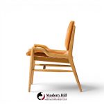 john keal for brown saltman mid century bleached mahogany dining chairs - set of 6