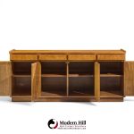 john widdicomb mid century walnut clover credenza