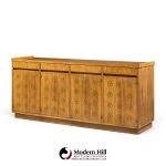 john widdicomb mid century walnut clover credenza