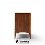 kent coffey perspecta mid century walnut and rosewood 9-drawer dresser