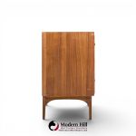 kroehler mid century rosewood and walnut lowboy dresser